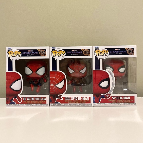 Spider-Man: No Way Home Funko Pop Set - Picture 1 of 5